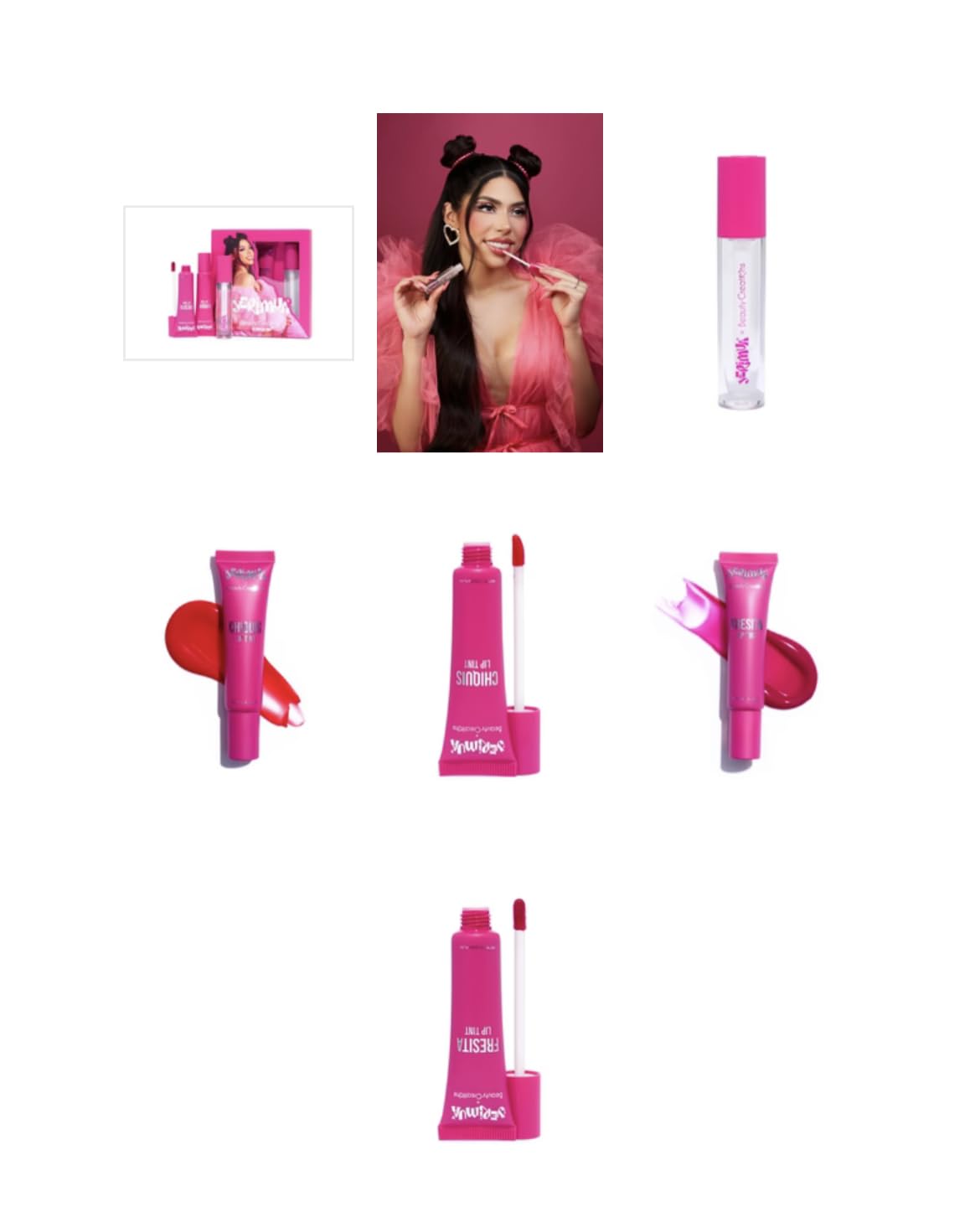 beautycreation my faves lip trio, 1 Fl Oz (Pack of 1), clear