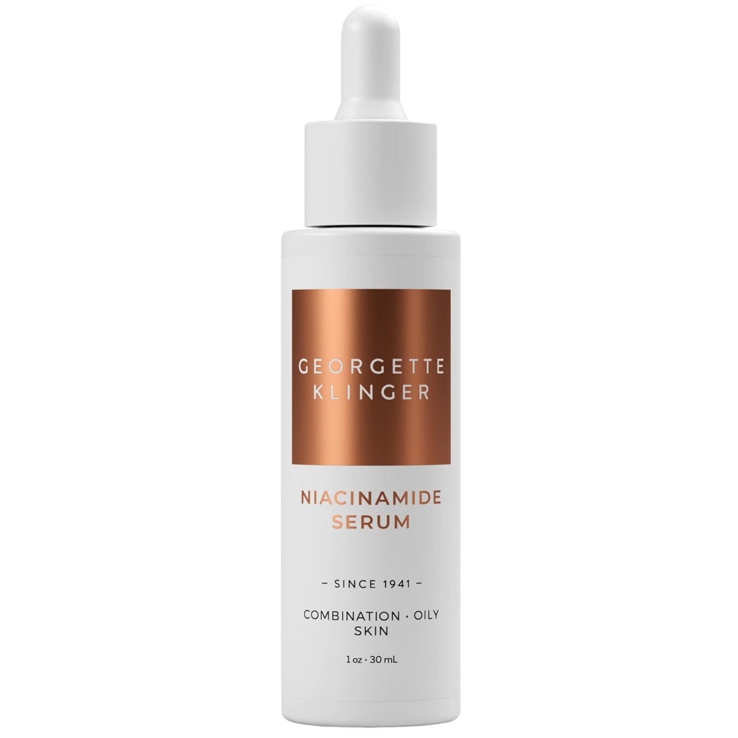 Niacinamide Serum - Minimize Pores & Balance Sebum | Hydrating Formula with Salicylic & Hyaluronic Acid - 1 oz