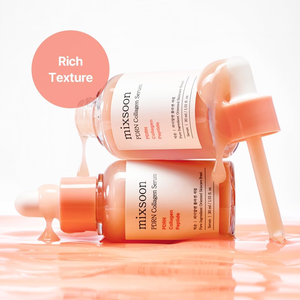 PDRN Collagen Serum - Firming & Hydrating Peptide Moisturizer | 30ml Korean Glass Skin Care