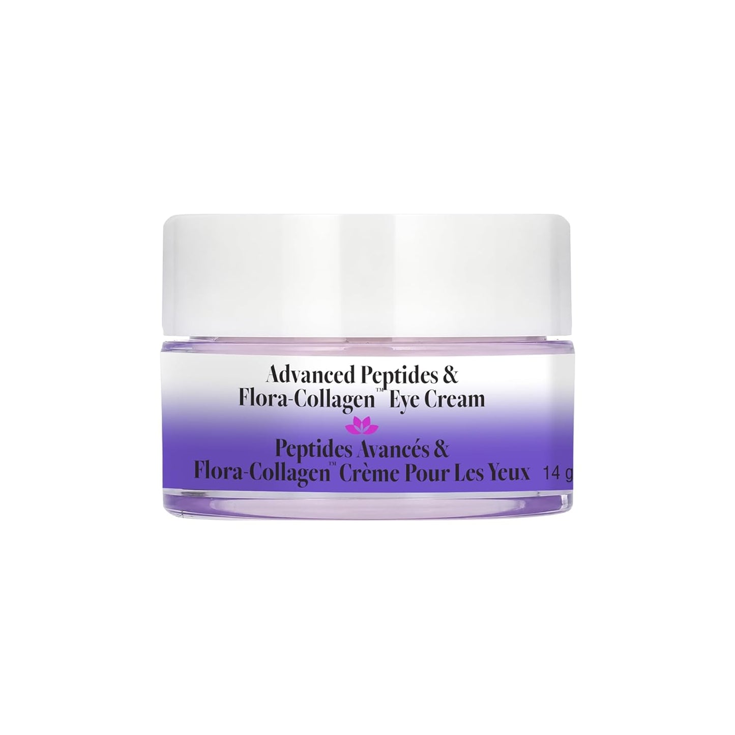 Advanced Peptides Eye Cream - Vegan Flora-Collagen for Firming & Hydrating - Natural Under Eye Treatment, 0.5oz