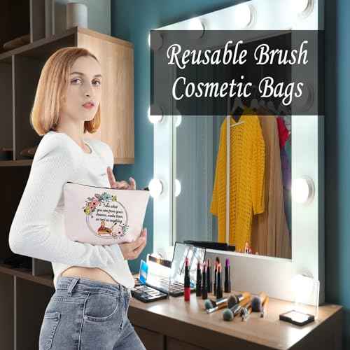 LEVLO DMB Fans Quote Pencil Case Take What You Can from Your Dreams Cosmetic Bag Band Music Gift for Mom BFF (as real as anything)