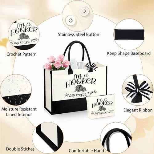 Crochet Bags For Women Crochet Accessories Gifts For Her Knitting Gifts for Crocheters Knitters