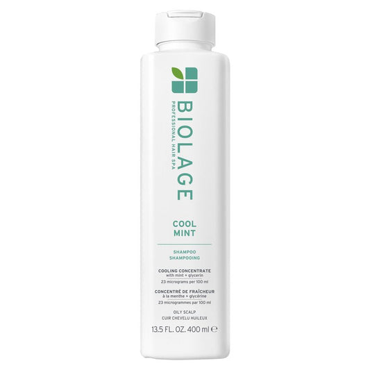Biolage Cool Mint Shampoo - Balancing Shampoo for Oily Scalp, Gently Cleanses, Refreshes & Helps Balance, Mint & Glycerin, Vegan & Paraben-Free