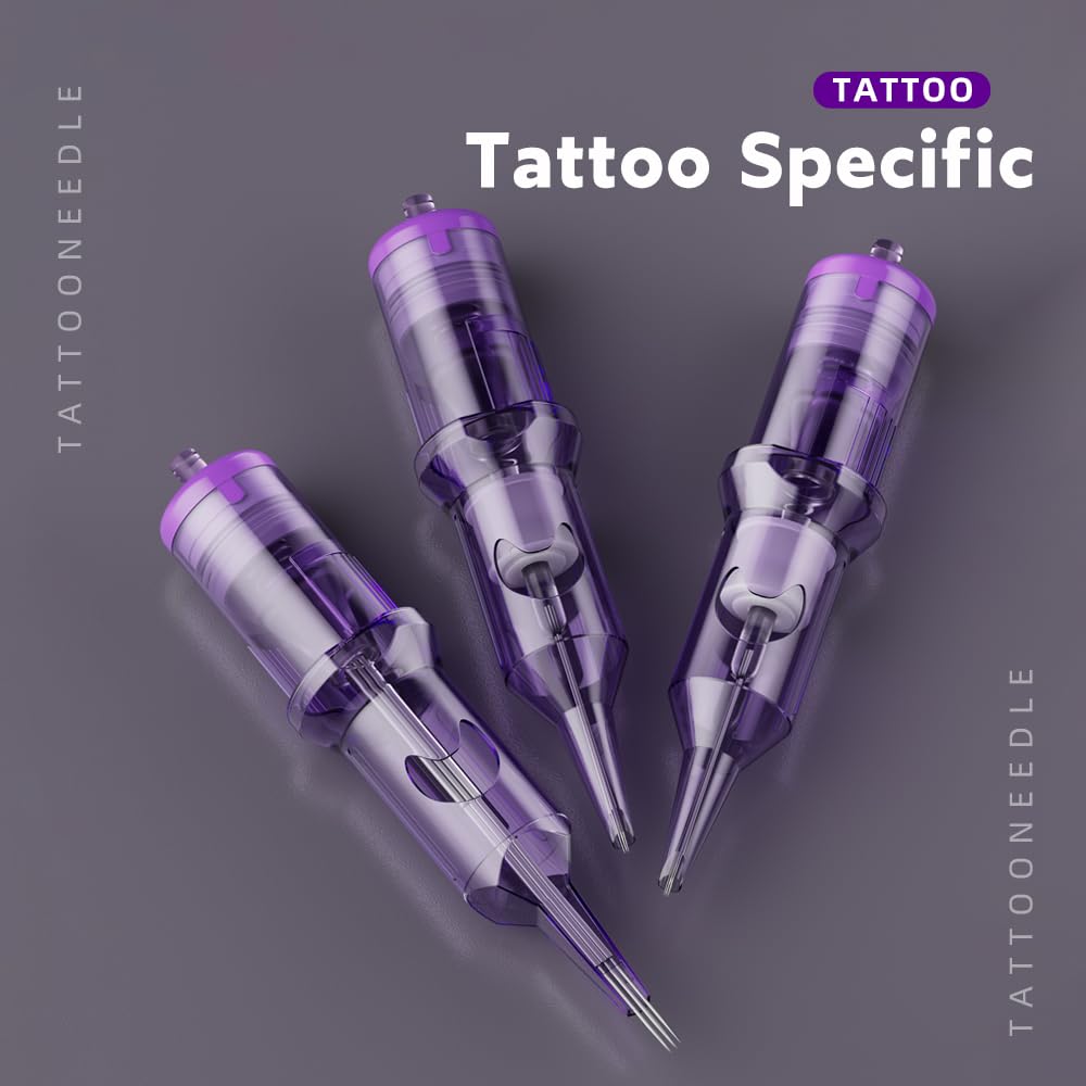 Beginners Tattoo Gun Machine Kit Professional Complete Tattoo Gun Kits for Beginner Rotary Tattoo Pen Set with 10Pcs Tattoo Cartridge Needles for Starter Artists (Black-45Pcs)