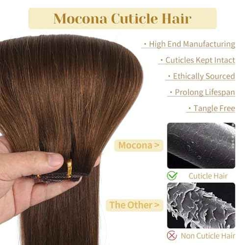 Clip in Hair Extensions Real Human Hair, Chocolate Brown ? 24 Inch 7pcs 180g/Pack, Soft Hair Extensions Real Human Hair Clip ins Straight for Women, Capable for all Occasion (#4 24 Inch)