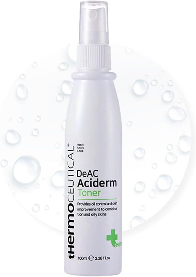 DeAC Aciderm Toner - Refreshing Cooling Acne Solution for Oily Skin | 3.38 fl. oz