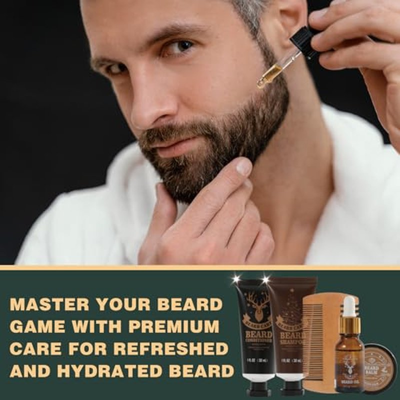 BODY & EARTH 2025 Advent Calendar for Men Christmas Holiday Gifts 24 Days of Countdown Calendar, Advent Beauty Calendar 2025 Adult 24PCS Beard Care Grooming Set Mens with Sandalwood & Cedar Beard Oil