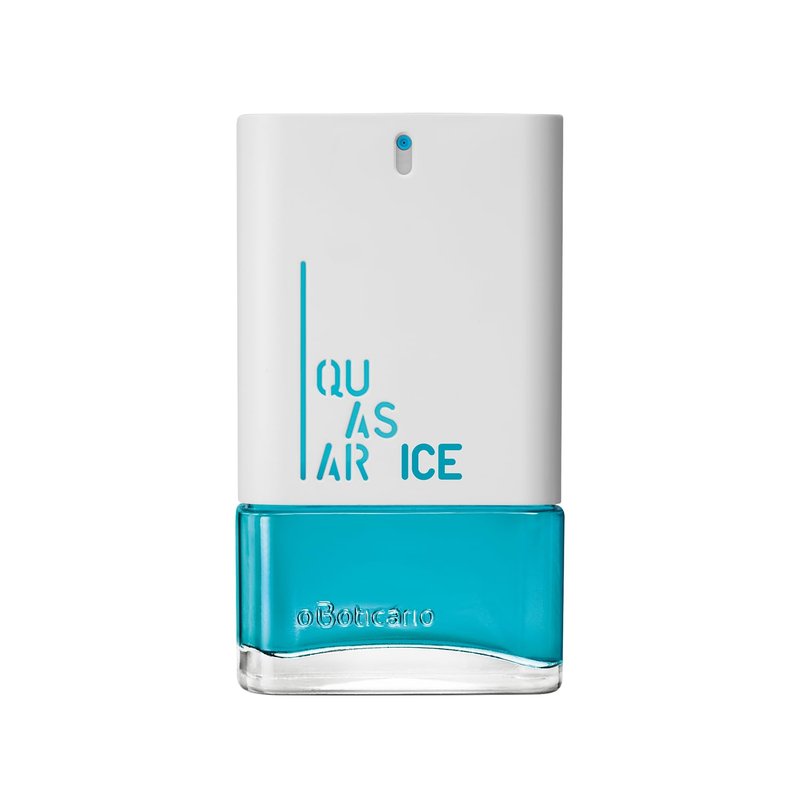 O BOTICARIO Quasar Ice Eau de Toilette, Long Lasting Fragrance Cologne for Men, Sage & Key Lime, 3.4 Ounce