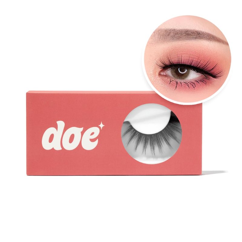 Siren Call (formally UWU) - Reusable 15 Wears, Fluffy Looking Vegan False Lashes, Handmade from Korean Silk. Lightweight Cruelty Free Eyelash with Volume - 1 Pair