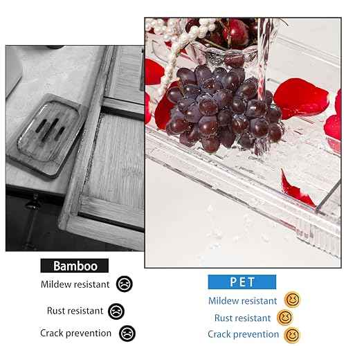 Expandable Bathtub Tray,Clear Plastic Anti-Slip Bath Tub Shelf Caddy Tray,Luxury Bathtub & Bathroom Accessories for Relaxing Spa,Suitable for bathtubs with an Internal Width of up to 29.5 inch