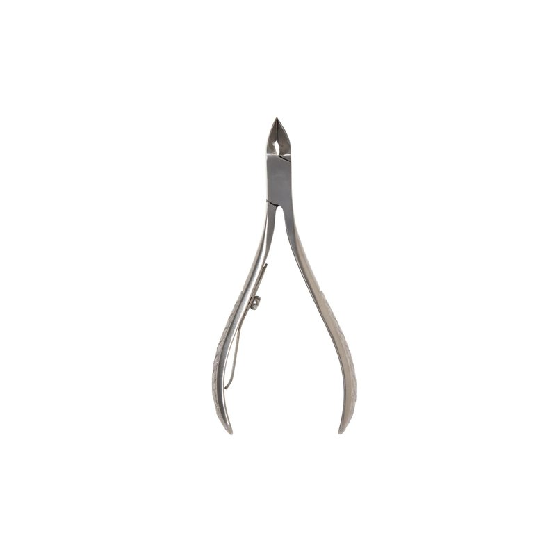 Revlon Full Jaw Cuticle Trimmer, Manicure Tool, Nail Care, High Precision Blade, Easy Grip, Stainless Steel, 1 Count
