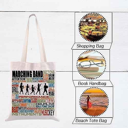CMNIM Marching Band Makeup Bag - Mom Gifts for Music Teacher, Musician Performance