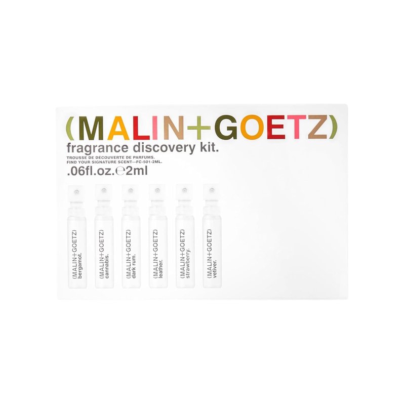 MALIN+GOETZ Eau de Parfum Collection - Unisex Luxury Fragrances | Dark Rum, Cannabis, Leather & More | 1.7 Fl Oz & Discovery Kit
