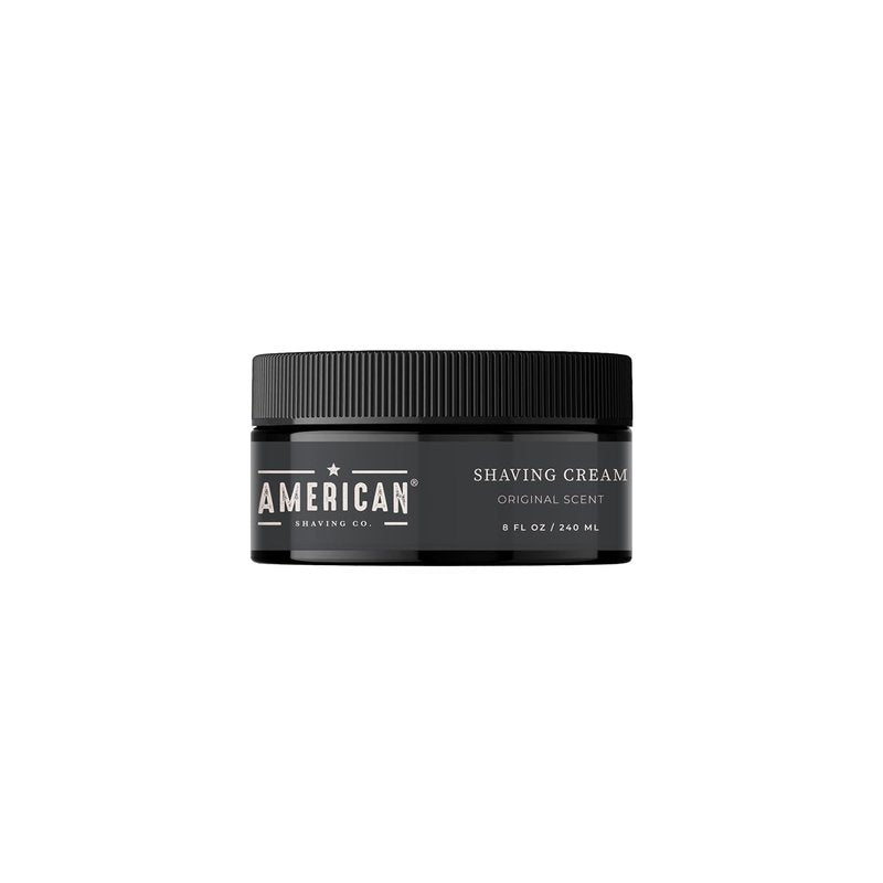 American Shaving Co. Original Scent Men's Shaving Cream - 8 Oz | Non-GMO, Easy Application, Cruelty-Free