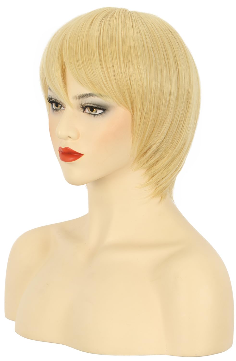 karlery Adult Women's Long Ponytail Blonde Wig Lolita Clip In Thick