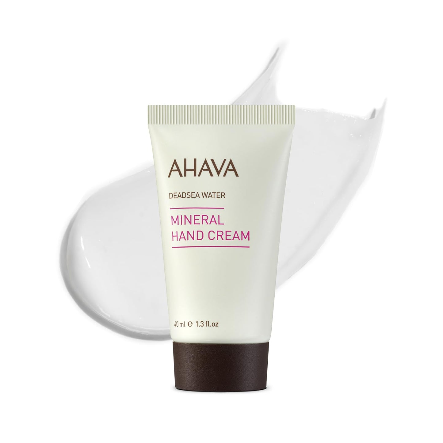 AHAVA Dead Sea Water Mineral Hand Cream - Hand Moisturizer For Dry Cracked Hands, Light & Fast Absorbing, Enriched with Exclusive blend Osmoter, Smoothing Witch Hazel & Soothing Allantoin