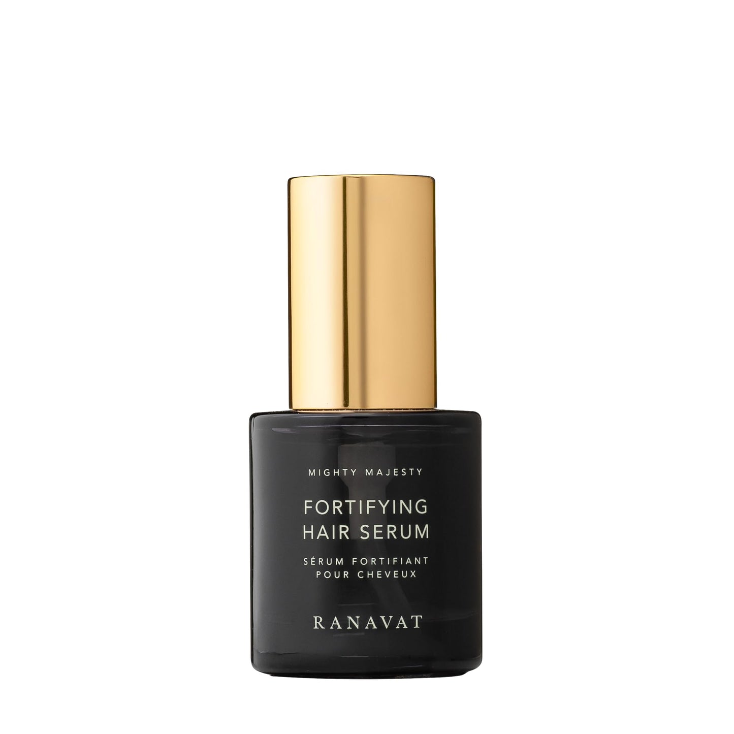 RANAVAT Mighty Majesty Travel Size Hair Serum - Fortifying Hair Oil Serum for Scalp Hydration, Frizz Control, & Hair Shine - With Jasmine and Amla Extract (0.5 oz)