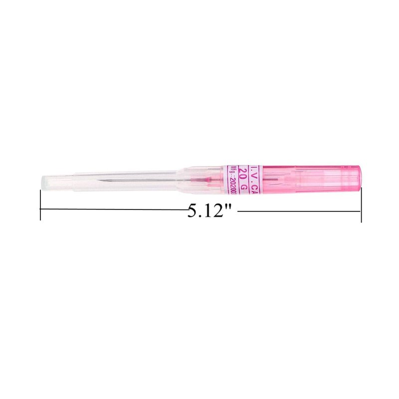 50pcs 20G IV Catheter Needles Kit, Ear Nose Piercing Needles Supply