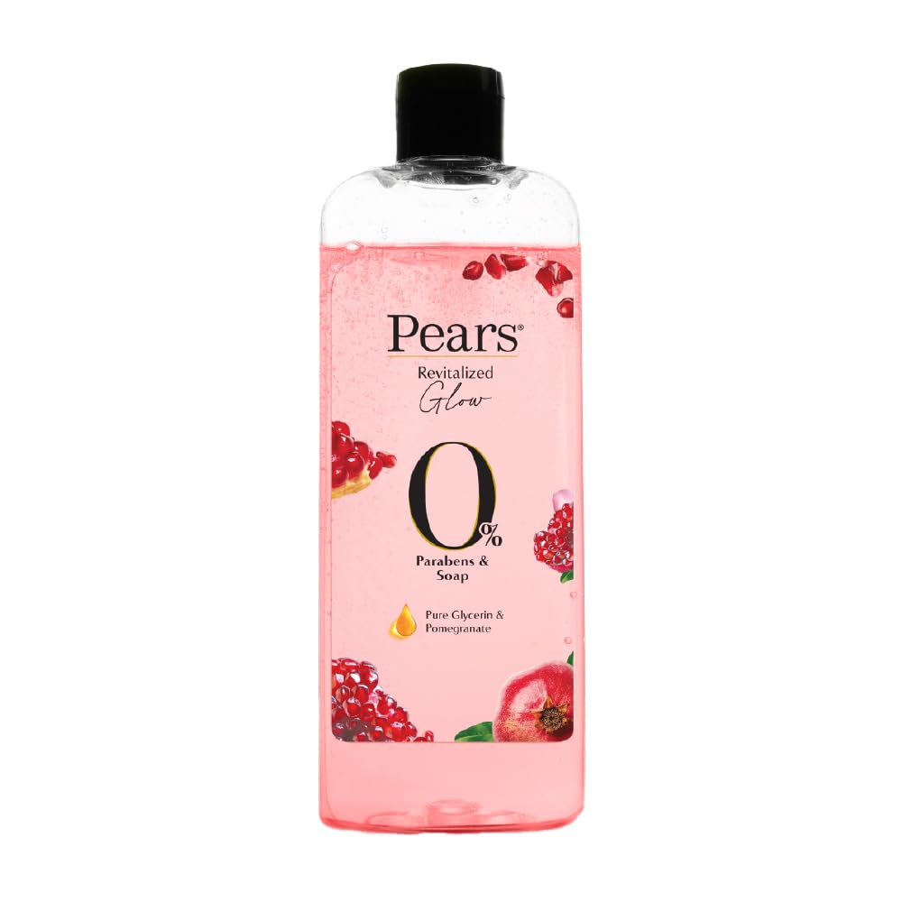 Pears Naturale Body Wash with Glycerin & Pomegranate, 250 ml