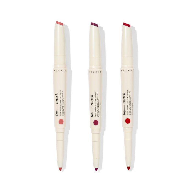 HALEYS Re-mark Dual Ended 2-in-1 Lipstick & Liner (Cupid), Nude Pink Lip Combo Sets, Creamy Matte Moisturizing Lipstick for Women, Precision Lip Liner, Expertly Paired Lip Liner and Lip Stick Combo