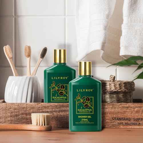 Spa Gift Basket for Christmas Gifts - 9 Pieces Premium Eucalyptus Bath & Body Care Kit for Women & Men, Holiday Gift for Mothers Day, Valentine's Day, Father's Day, Birthday with Shower Gel & More