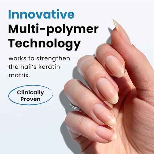 LONDONTOWN Get Strong Nail Hardener - Nail Strengthener Growth Treatment for Damaged Nails, Conditioning Nail Care for Long Healthy Nails, .40fl oz