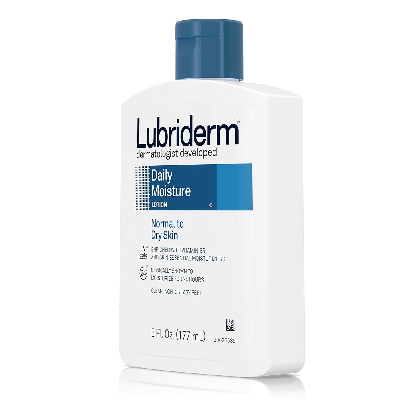 Lubriderm Daily Moisture Lotion For Normal To Dry Skin 6oz Pack of 3