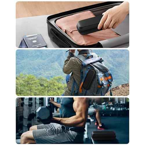 Hard Travel Case for OBlade QP2520/QP2530/QP2620/QP2630 ? Waterproof Portable Storage Bag for OBlade Hybrid Electric Trimmer & Braun Series Shaver