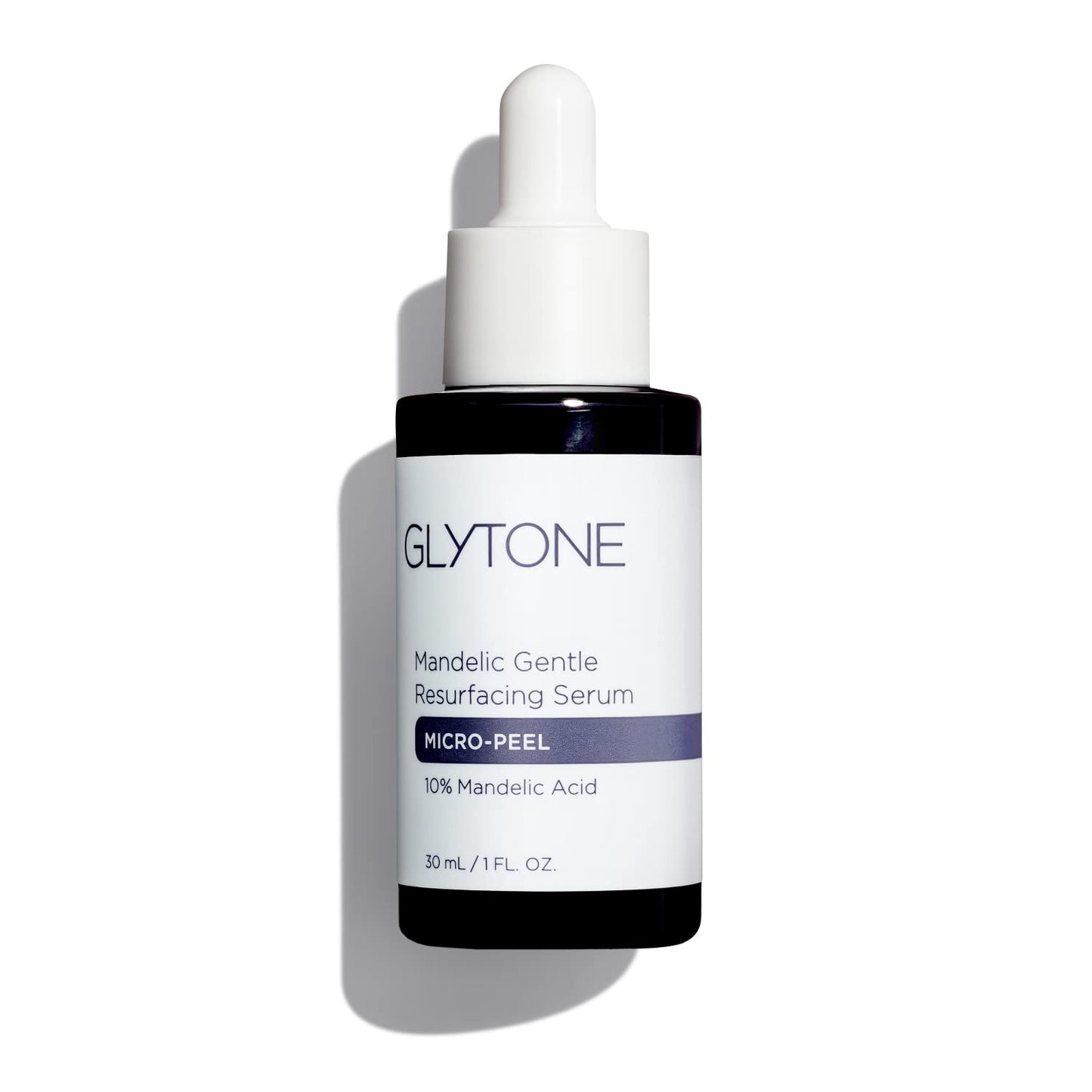 Glytone Micro-Peel 10% Mandelic Acid Serum | Anti-Aging AHA Gentle Exfoliant with Phytic Acid for all Skin types | Reduces Redness, Uneven tone & Dark Spots | Fragrance-Free, Paraben-Free - 1 Fl oz.