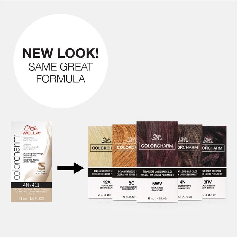 COLORCHARM Permanent Liquid Hair Color | 8NN Intense Light Blonde | Up to 100% Gray Coverage | 1.42 Fl Oz
