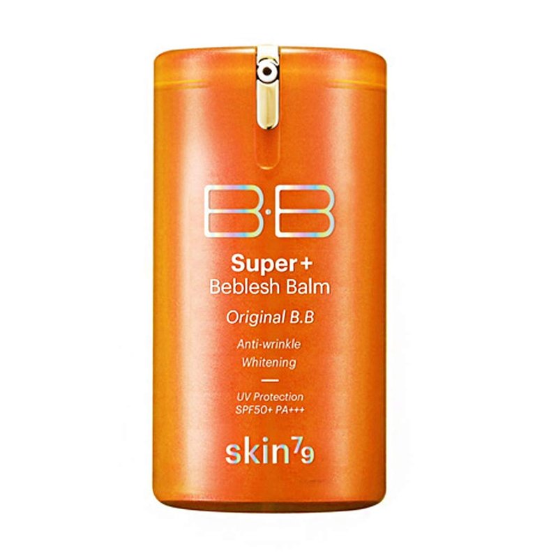 Super Plus Beblesh Balm BB Cream - Triple Function Orange #21 Yellow Beige | 1.35 fl. oz. - Rich Vitamin Complex for Healthy Skin