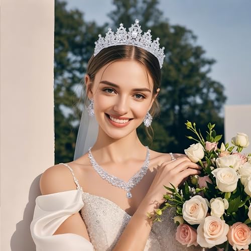 Kamirola - Queen Crown and Tiaras Princess Crown for Women and Girls Crystal Headbands for Bridal, Princess for Wedding and Party£¨01£©