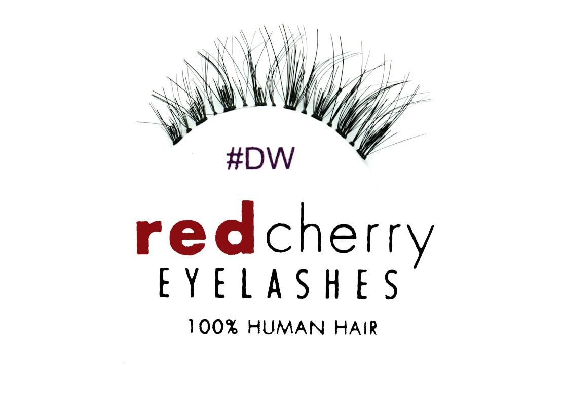 Red Cherry #DW False Eyelashes Pack of 6 Pairs