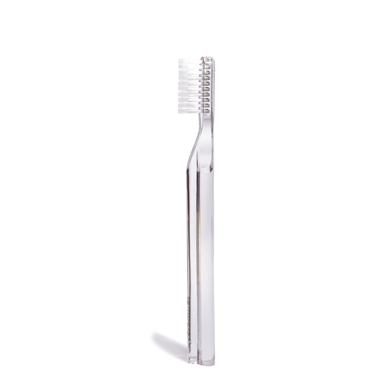 Supersmile New Generation Toothbrush, Clear, 2 Pack Toothbrush, Patented 45° Angled Soft Bristle Toothbrush with DuPont® Bristles, Ergonomic Handle, Safe for Veneers