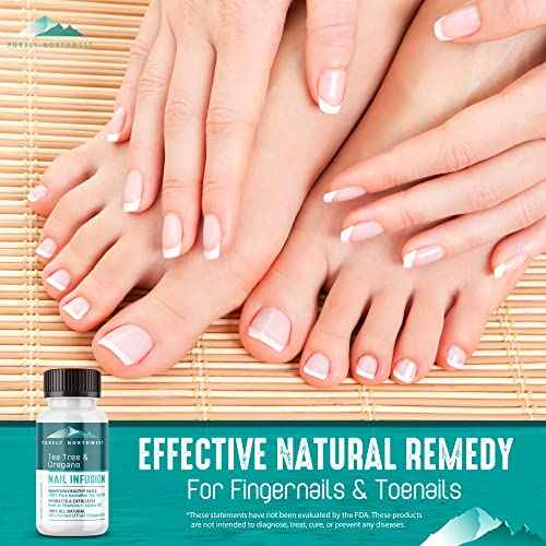 Toenail Fungus Extra Strength Solution-Thick Discolored Nail Repair, Ingrown Nails, Dry Cracked Nails & Cuticles-All Natural with Tea Tree & Oregano Oil: by Purely Northwest USA 1oz