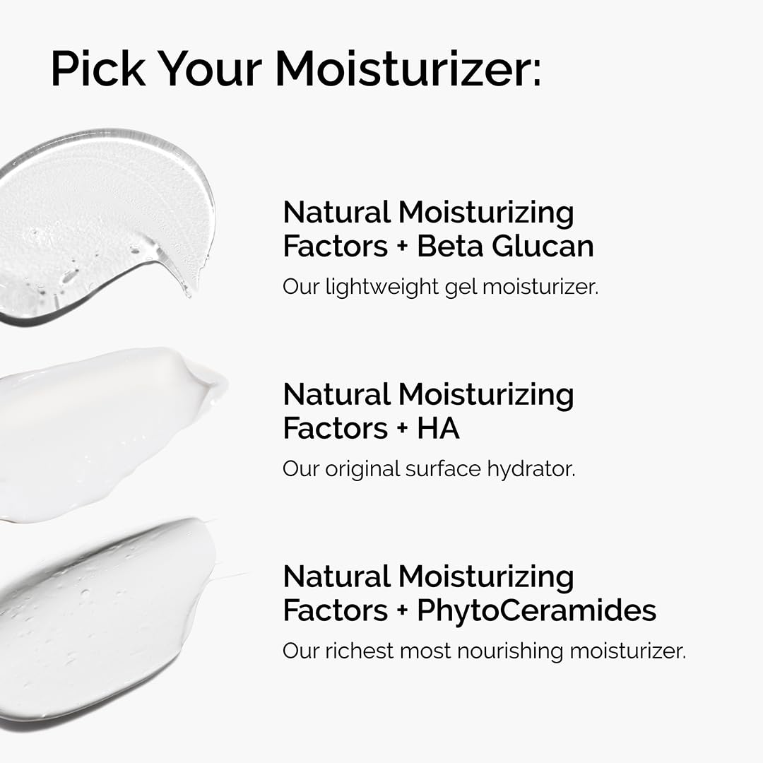 The Ordinary Natural Moisturizing Factors + Beta Glucan,Lightweight Gel Moisturizer for All-Day Hydration,3.4 Fl Oz,(Pack of 2)