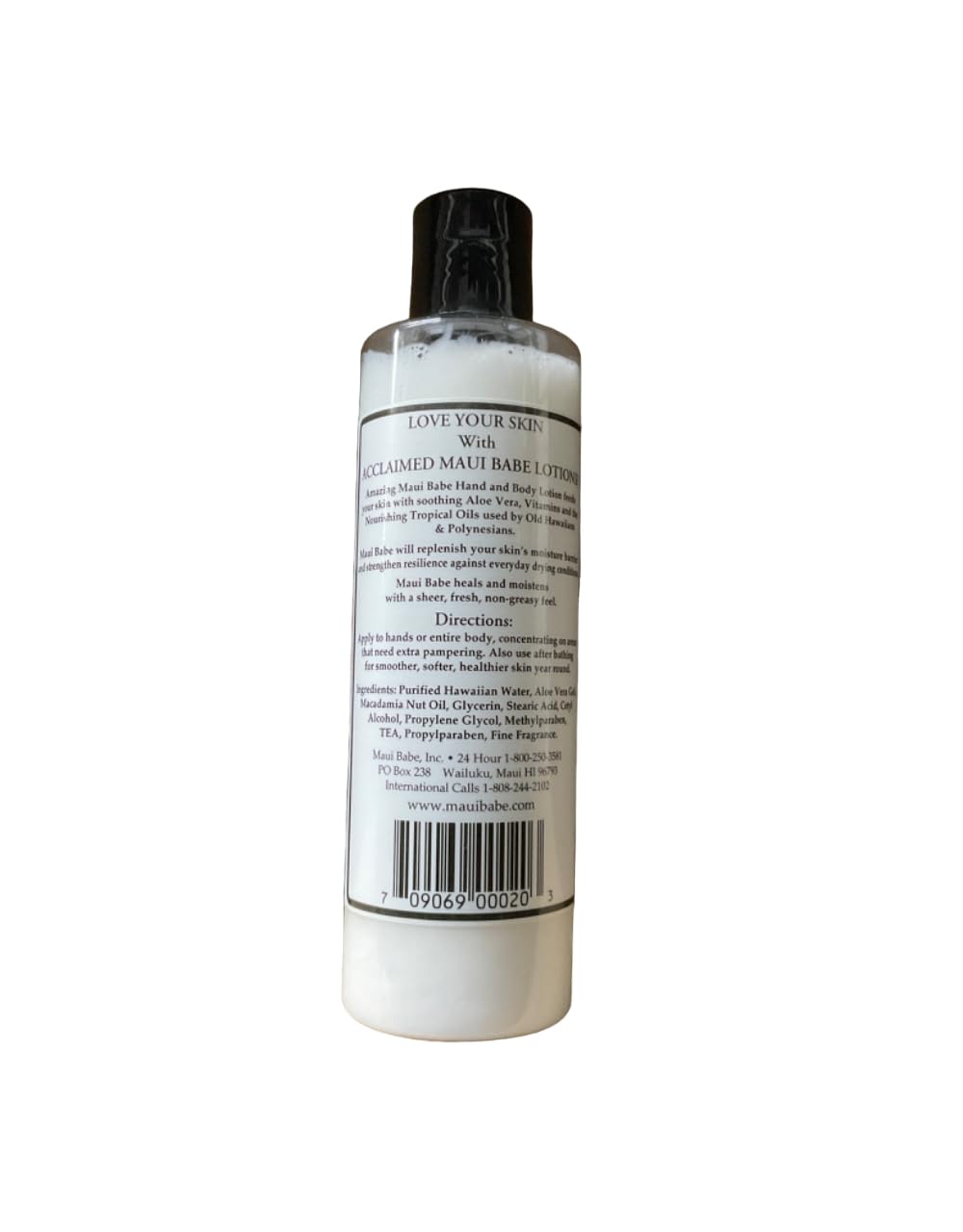 Maui Babe Moisturizing Hand and Body Lotion, 8 Fluid Ounce