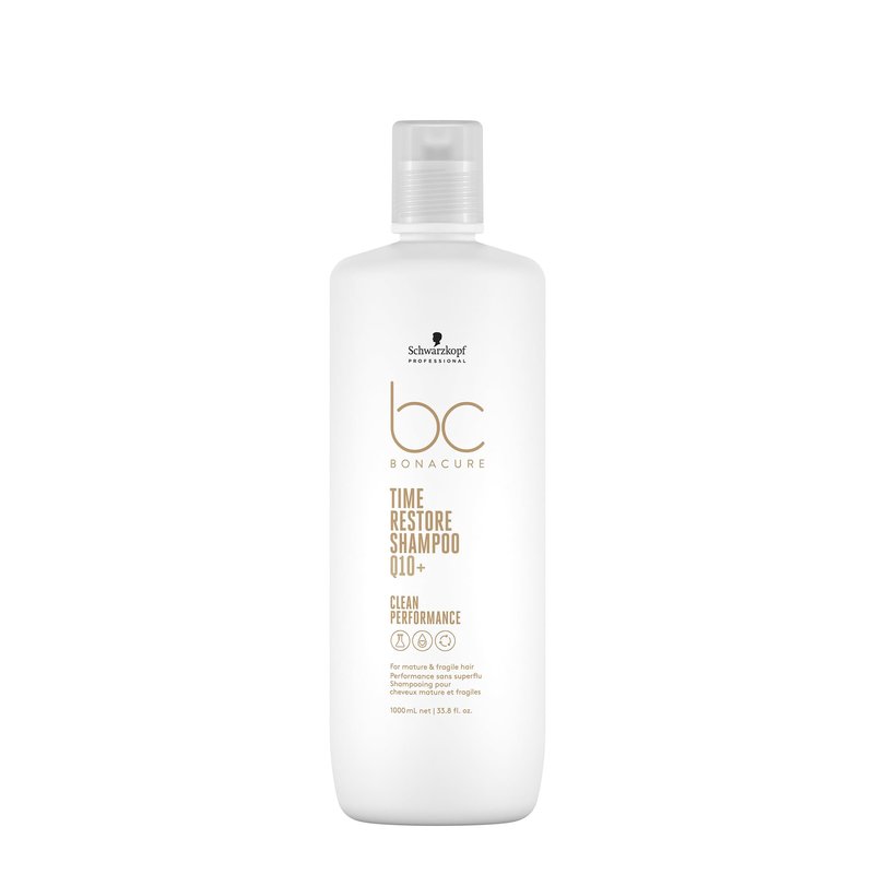 BC Bonacure Q10+ Time Restore Micellar Shampoo, 33.8-Ounce