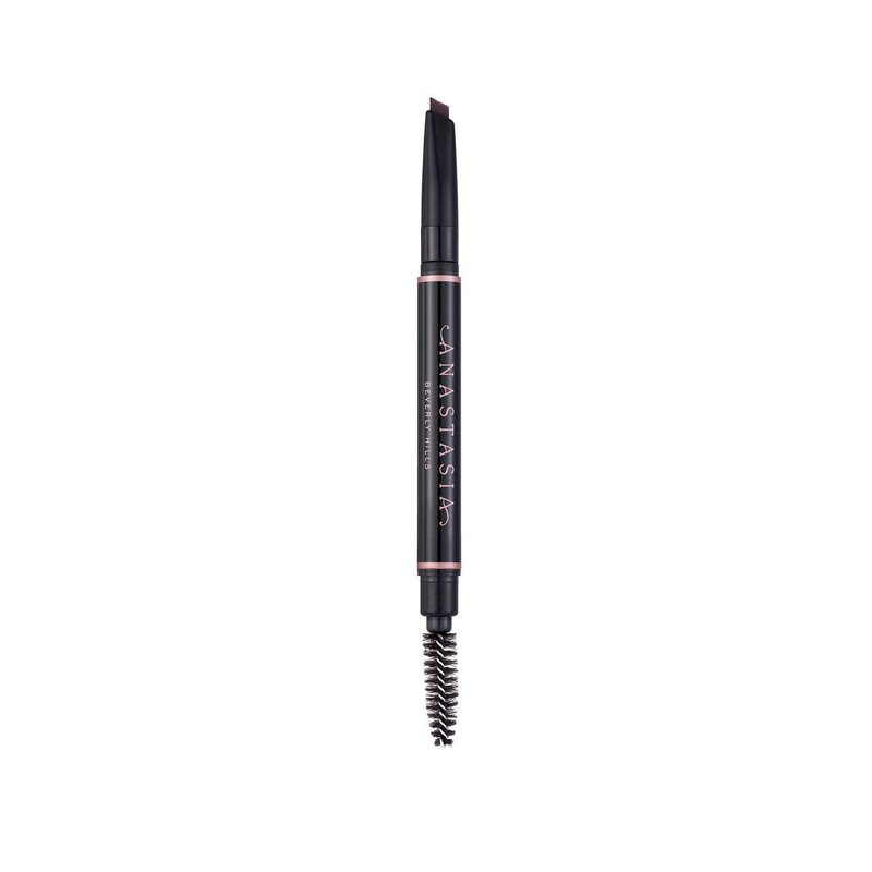 Anastasia Beverly Hills Brow Definer - 3-in-1 Triangular-Tipped Retractable Eyebrow Pencil with Spoolie - Multi-Functional Definer to Fill, Detail & Blend Brows - Ash Brown