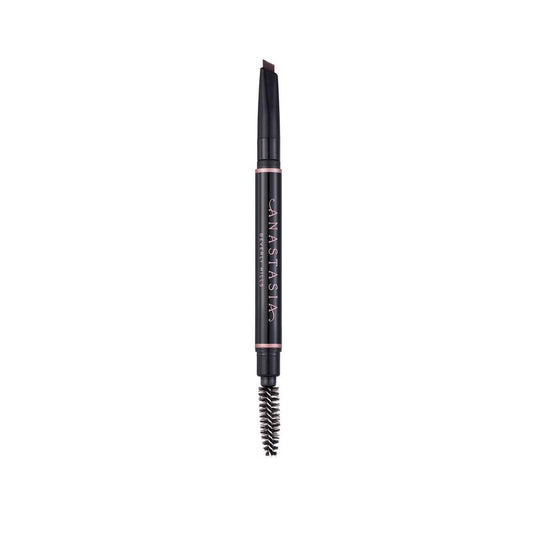 Anastasia Beverly Hills Brow Definer - 3-in-1 Triangular-Tipped Retractable Eyebrow Pencil with Spoolie - Multi-Functional Definer to Fill, Detail & Blend Brows - Ash Brown