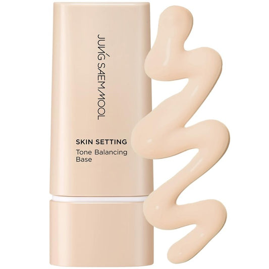 JUNG SAEM MOOL Skin Setting Tone Balancing Base 1.35 Fl Oz, Natural Expression & Pore Blurring Makeup Primer, Hydrating K-Beauty Foundation Base for a Flawless Bare-Face Look, Korean Makeup