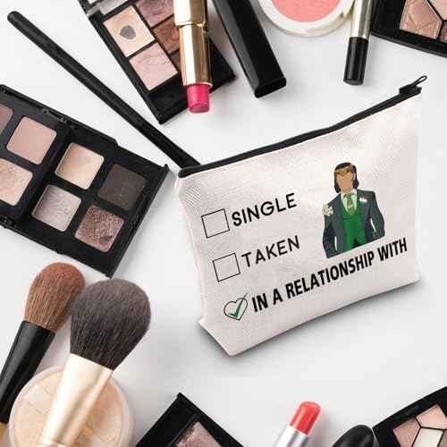 G2TUP Dating T H Makeup Bag T H Fan Gift Cosmetic Bag with Zipper