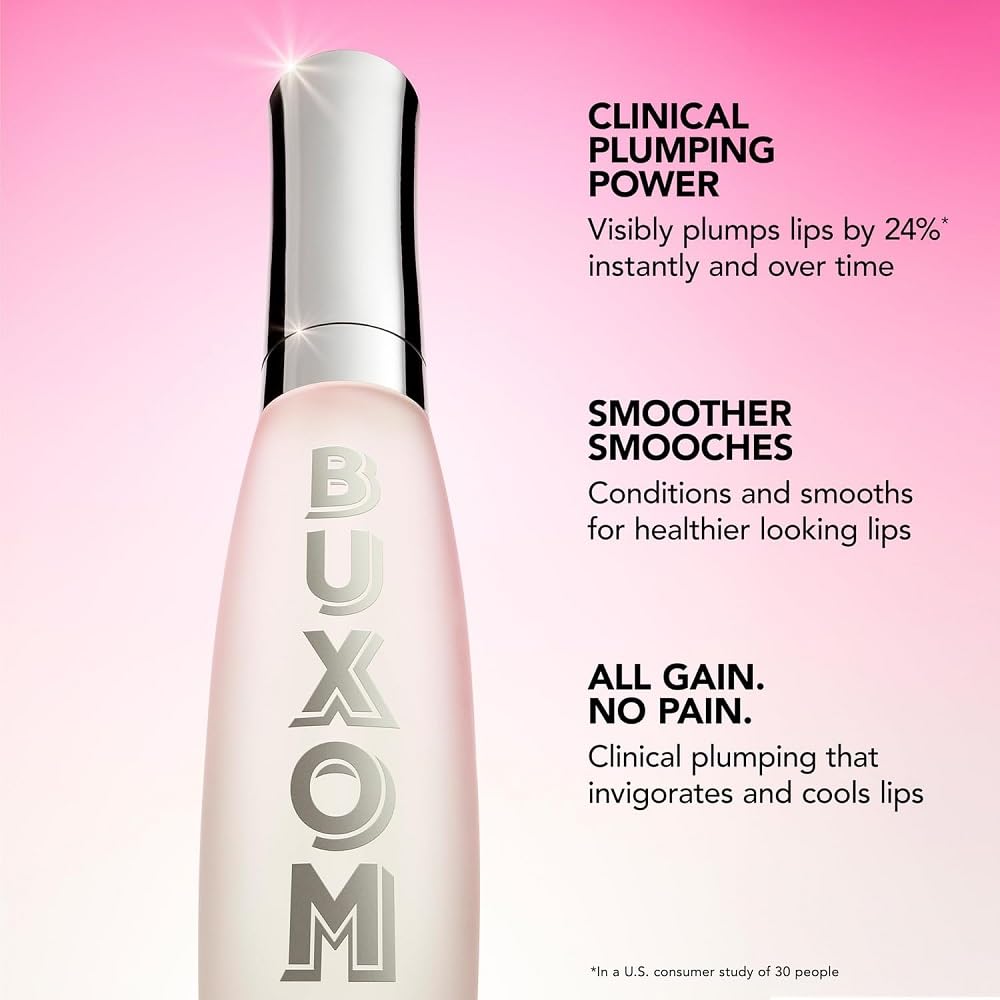 Buxom Plump Shot Peptides Lip Serum, Soft Blush