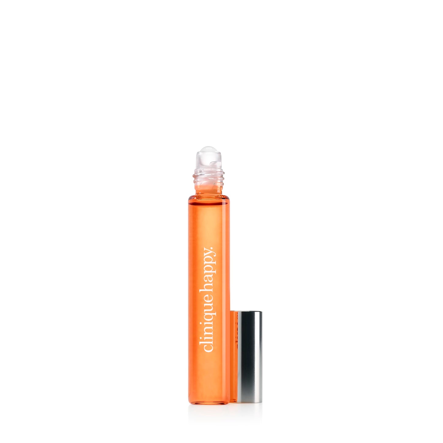 Clinique Happy Eau de Parfum Spray | Notes of Grapefruit, Bergamot, Hawaiian Wedding Flower + Spring Mimosa | Perfumes for Women, Mini Travel Size, 0.34 Fl Oz