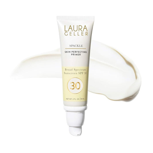 LAURA GELLER NEW YORK Spackle Skin Perfecting Primer Broad Spectrum Sunscreen SPF 30 - Primer for Face Before Makeup with Sun Protection for a Dewy Glow