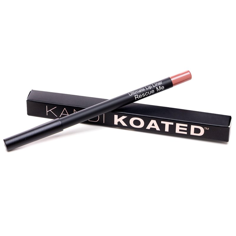 Kandi Koated Edge Lip Liner Pencil [Rescue Me] | Paraben-Free, Cruelty-Free Formula with Vitamin E and C | Beauty & Makeup