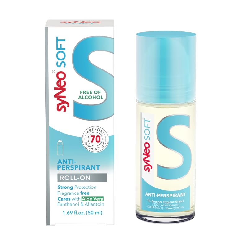 SOFT Antiperspirant Roll-On | Alcohol-Free, Halal Certified Deodorant for Heavy Sweating - 1.69 fl. oz.