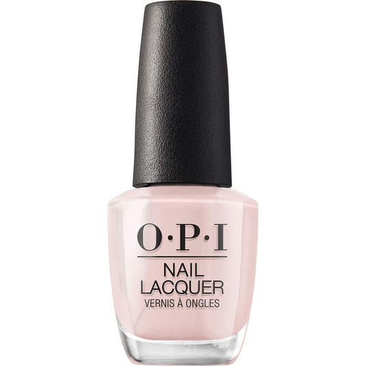 OPI Nail Lacquer My Very First Knockwurst | Opaque Soft Pink Crème Chip Resistant Nail Polish | Vegan, Fast Drying, Streak Free