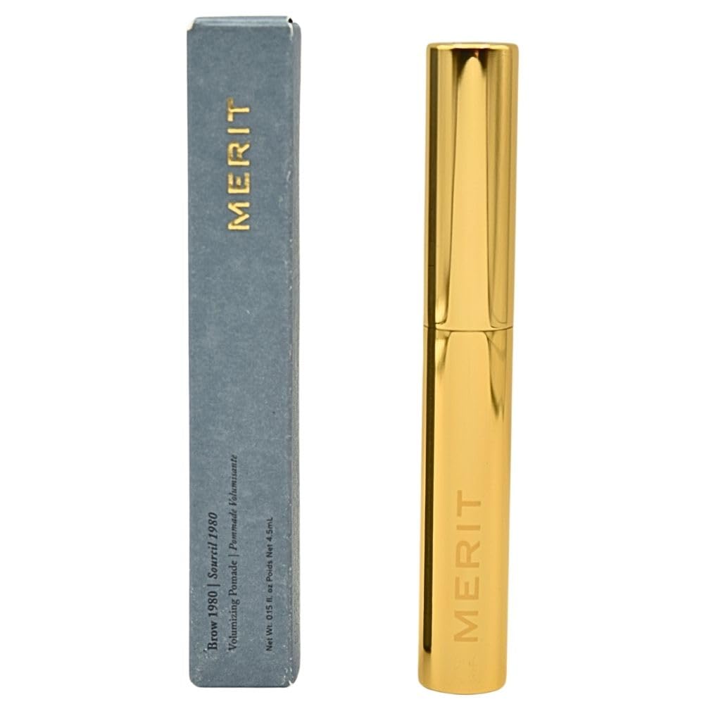 Merit Brow 1980 Volumizing Pomade - Light Brown, Neutral Brown