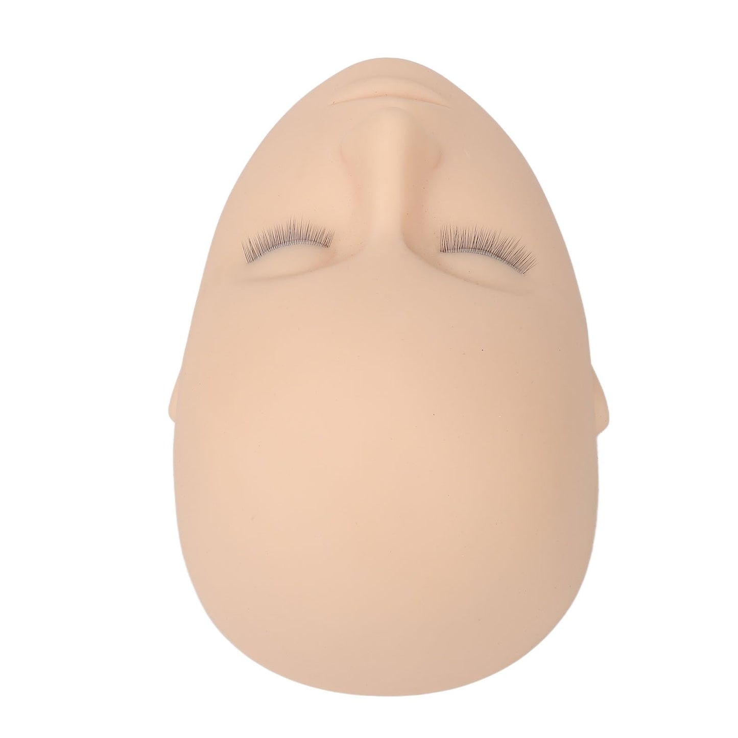 banapoy Lash Mannequin Head, 3 Layers Silicone, Eyelash Extension Training & Makeup Practice Head